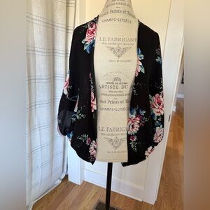 Meraki Floral Print Kimono
